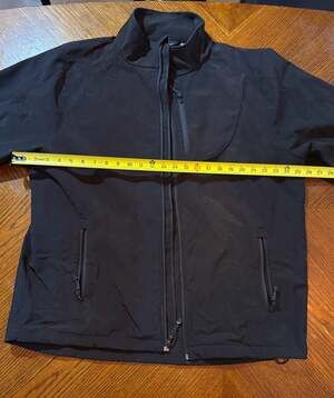 Black Diamond Men's Black Softshell Fleece Lined Jacket XL